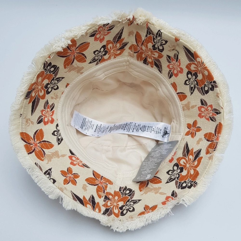 Disney Moana Floral Frayed Bucket Hat – One Size - Picture 2 of 5